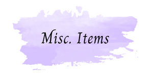 Misc. Items