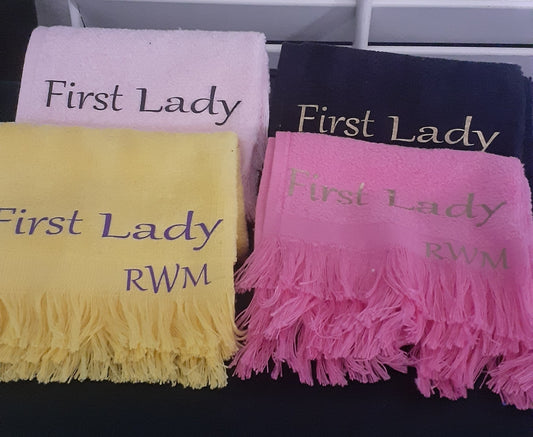 Personalized towels