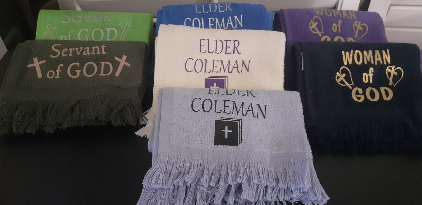 Personalized towels